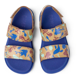Sandalias - CAMPER Brutus - Multicolor - Cuero liso