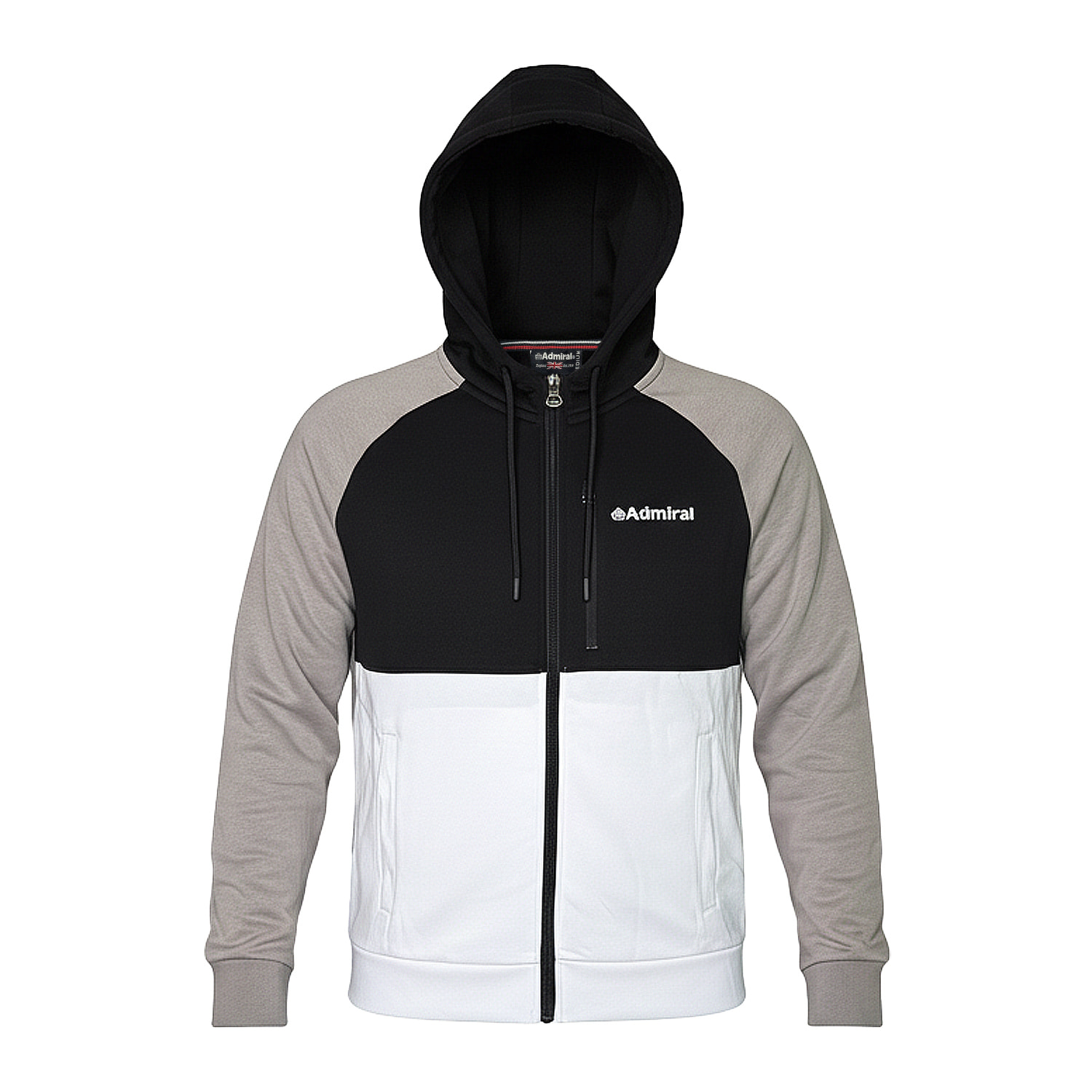 Tuta Uomo ADMIRAL Cotone Felpato Full Zip