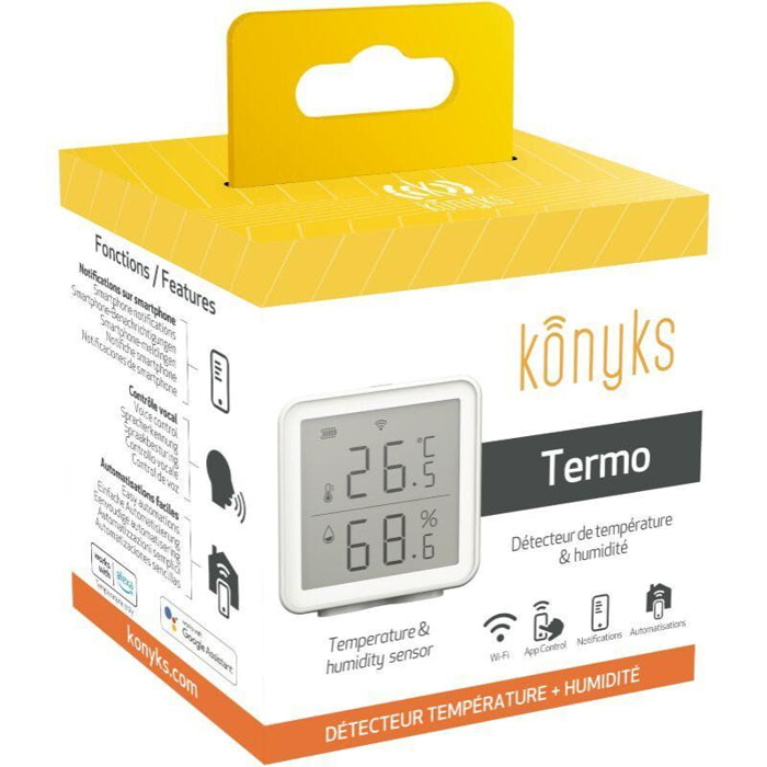 Thermomètre connecté KONYKS Termo Hygro extérieure