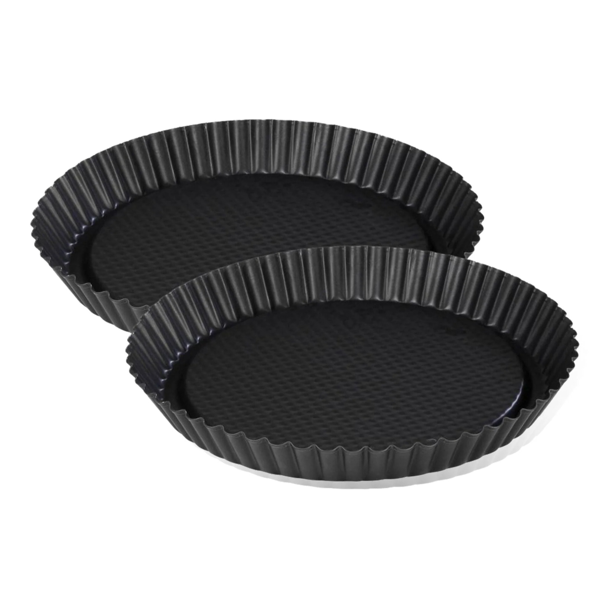 Lot de 2 plats à tartes renversées 30 cm Zenker Black Metallic