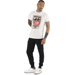 T-shirt da uomo maniche corte con stampa incontro boxe "Metropolitan"