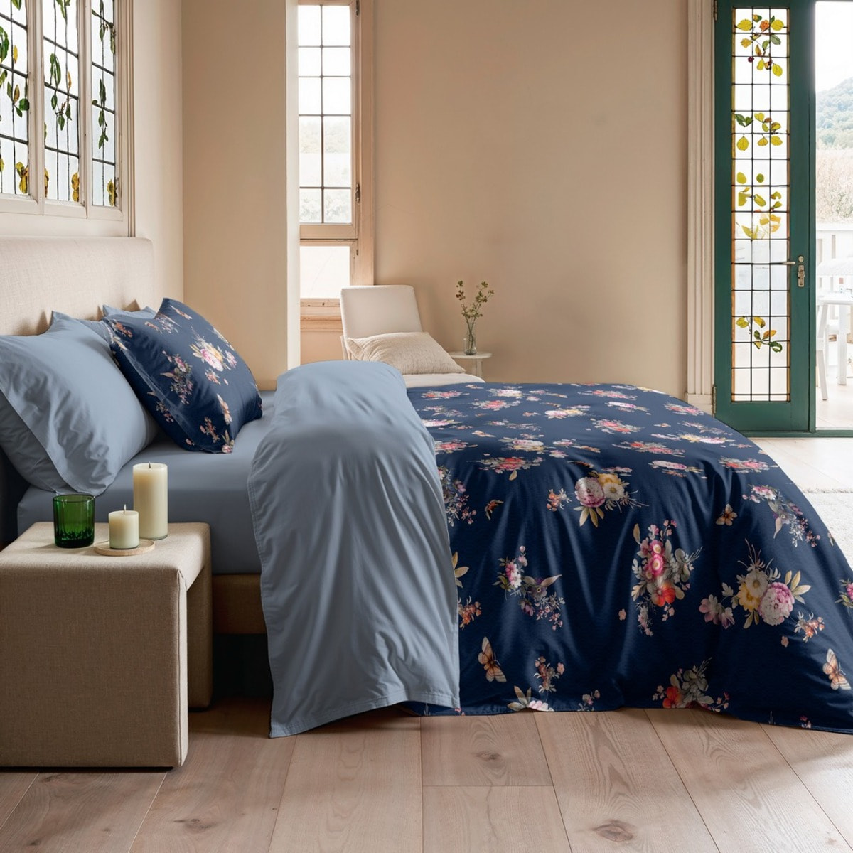 Housse de couette kairen marin