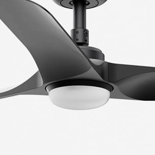 HEY S LED ventilatore da soffitto nero