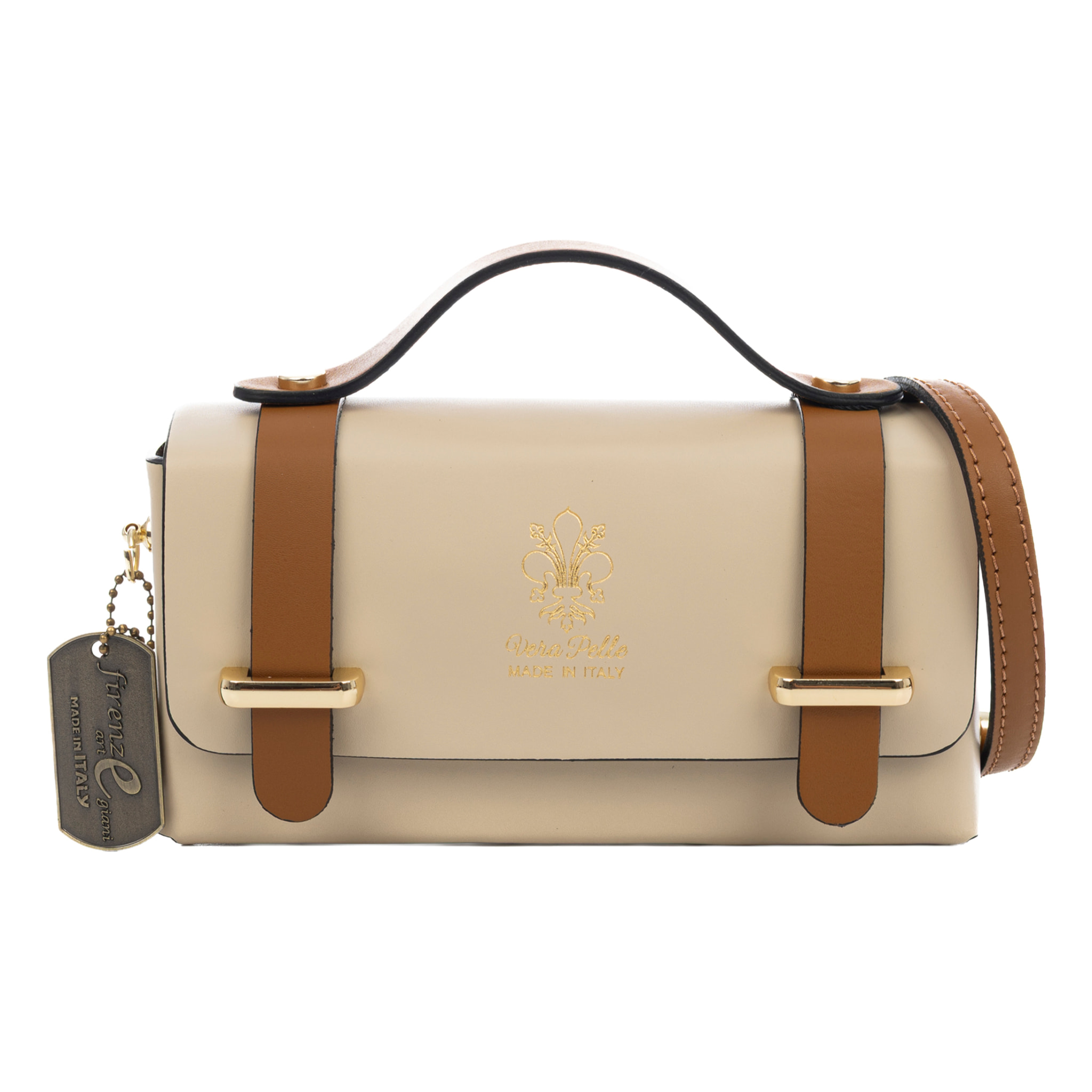 Bellante Bolso bandolera Mujer.Piel auténtica Ruga