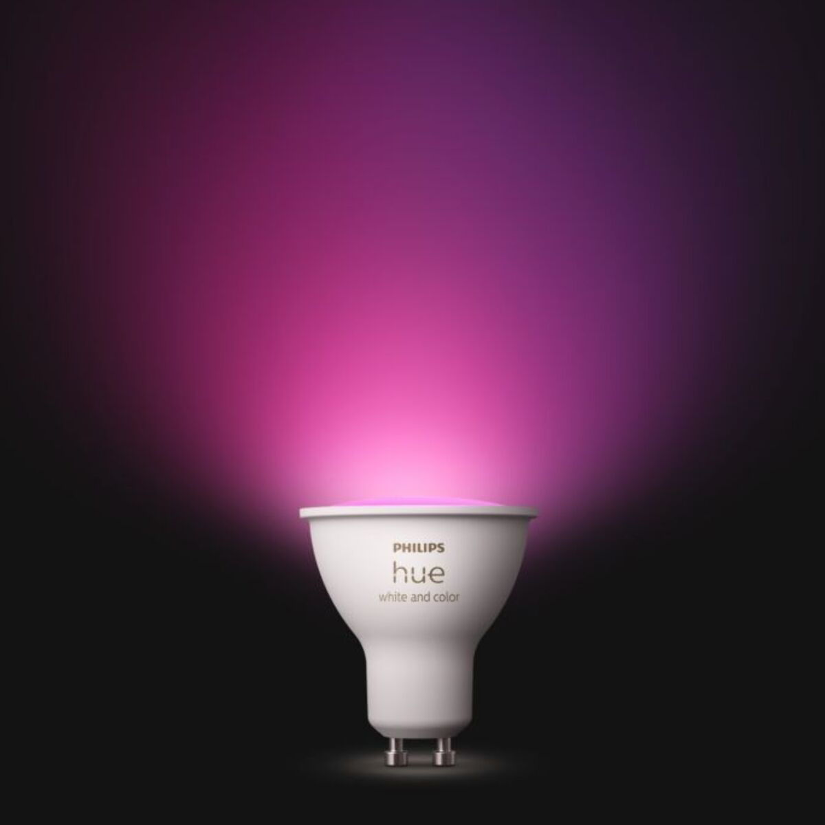 Ampoule LED connectée PHILIPS Hue Spot seul GU10 Hue White&Colors