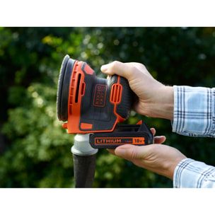 Ponceuse excentrique 125 mm 18V 1,5Ah Lithium​