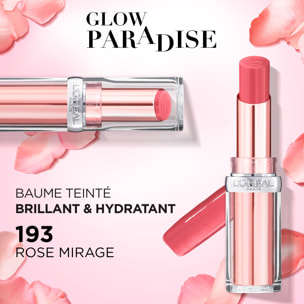 L'Oréal Paris Baume à Lèvres teinté Glow Paradise 193 Rose Mirage