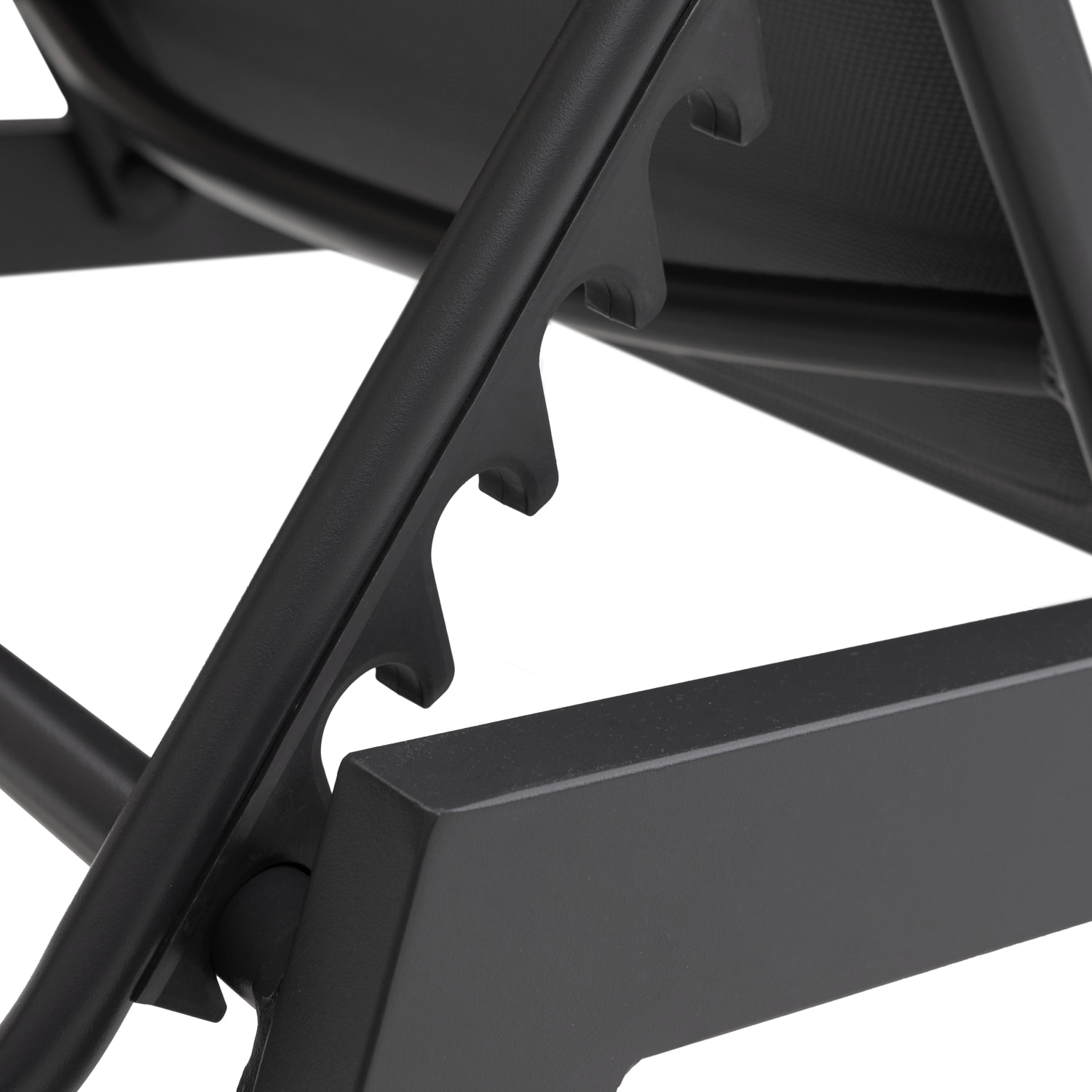 Lot de 2 bains de soleil BARBADOS en textilène gris - aluminium gris anthracite