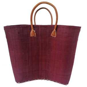 Panier artisanal de Madagascar - Bélo Uni GM Bordeaux