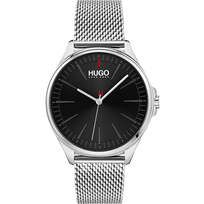 Reloj Hugo 1530203 Hombre Analogico Cuarzo con Correa de Acero inoxidable