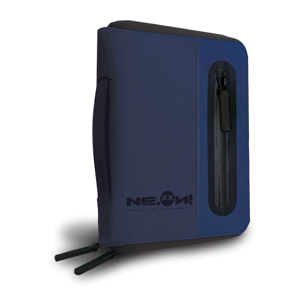 Portablocco A4 Ne.on! Blu