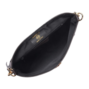 Borsa a tracolla Anna Luchini Marrone