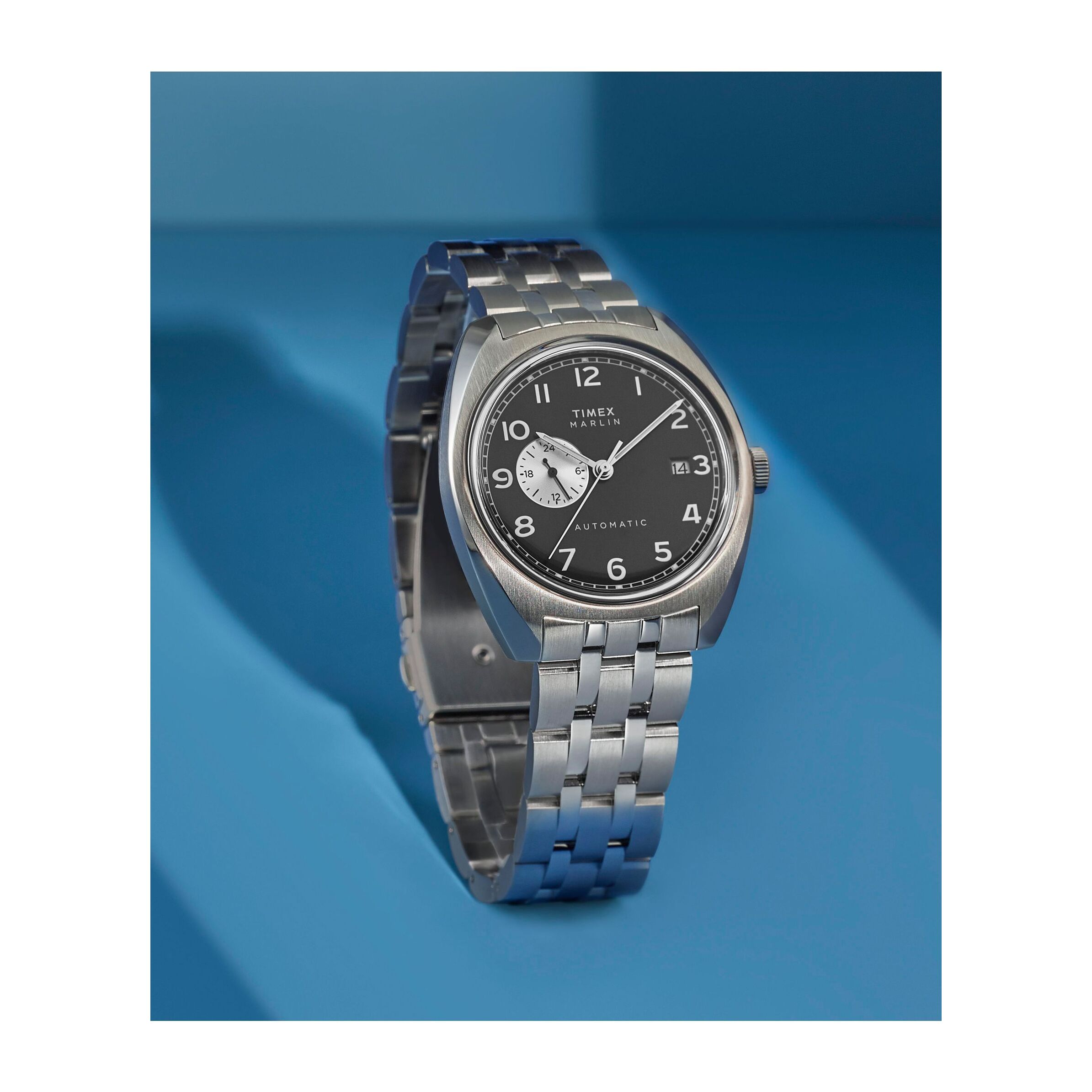 Timex Mecánico Automático De Viento Marlin Automatic