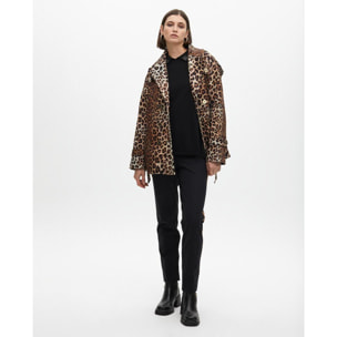 Pantaloni Basici con Banda Laterale