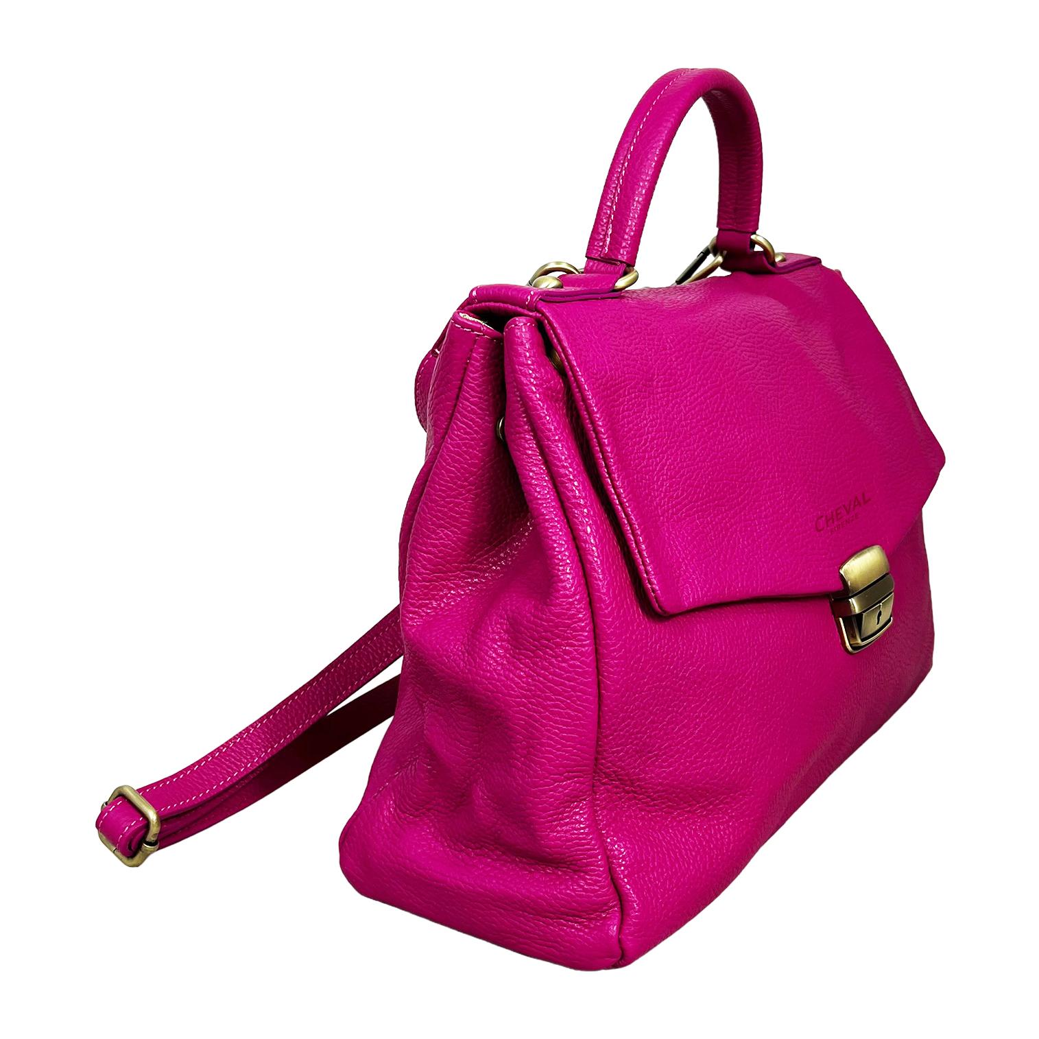 Borsa a mano Cheval Firenze Aurora Max Fucsia