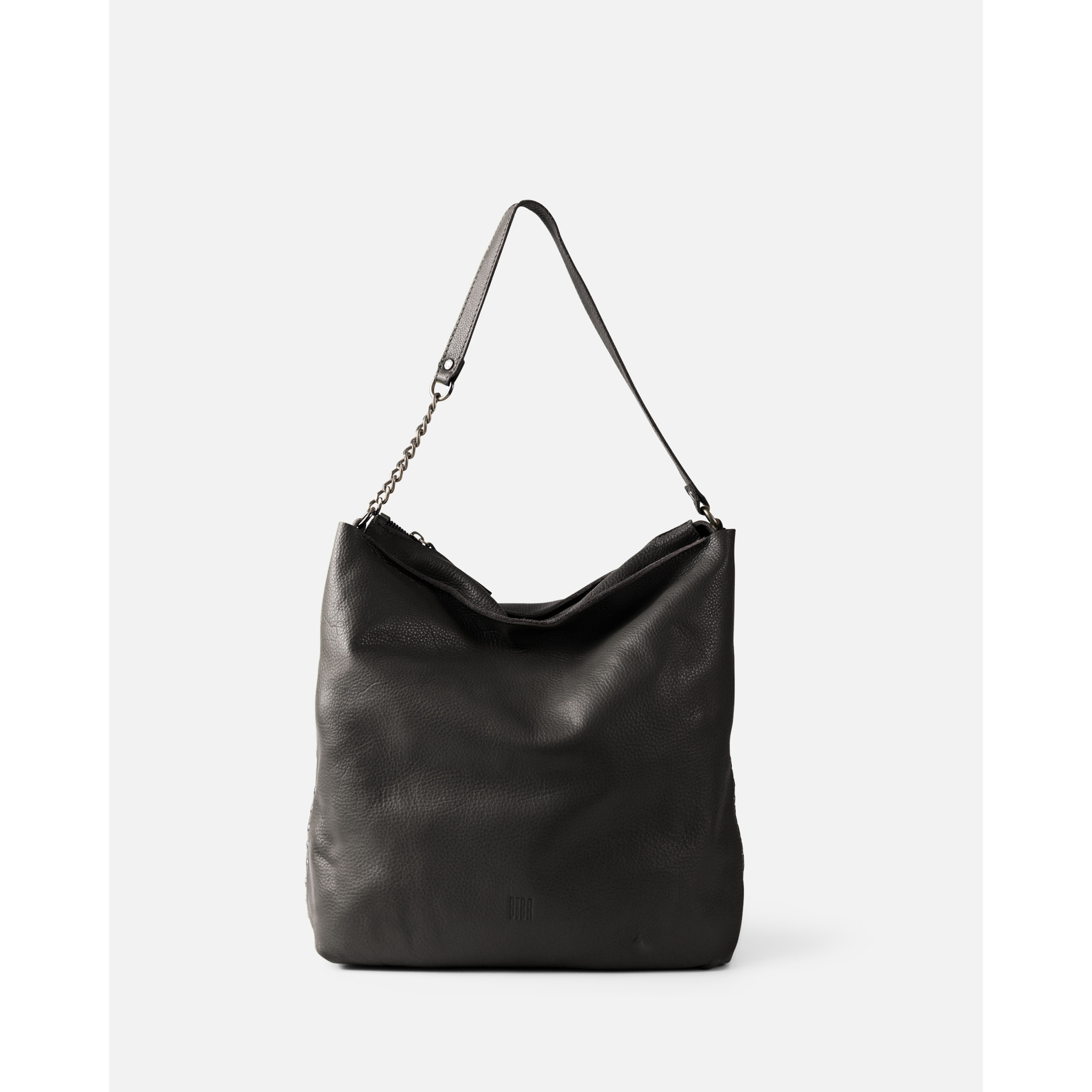 Bolso de hombro BIBA New Orange de piel