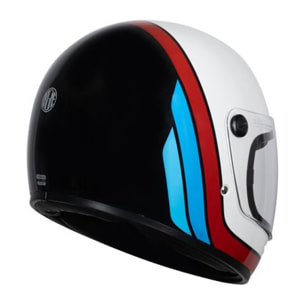 CASCO ORIGINE OMEGA SUMMIT RED WHITE GLOSS (ECE22.06)