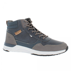 Armata di Mare Scarpe Uomo Stivaletti Casual Stringati con Soletta Rimovibile in Memory Foam AMU W22L245 Grey Navy