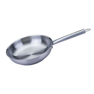 Poêle en inox 18/8 Fackelmann Ovalgriff