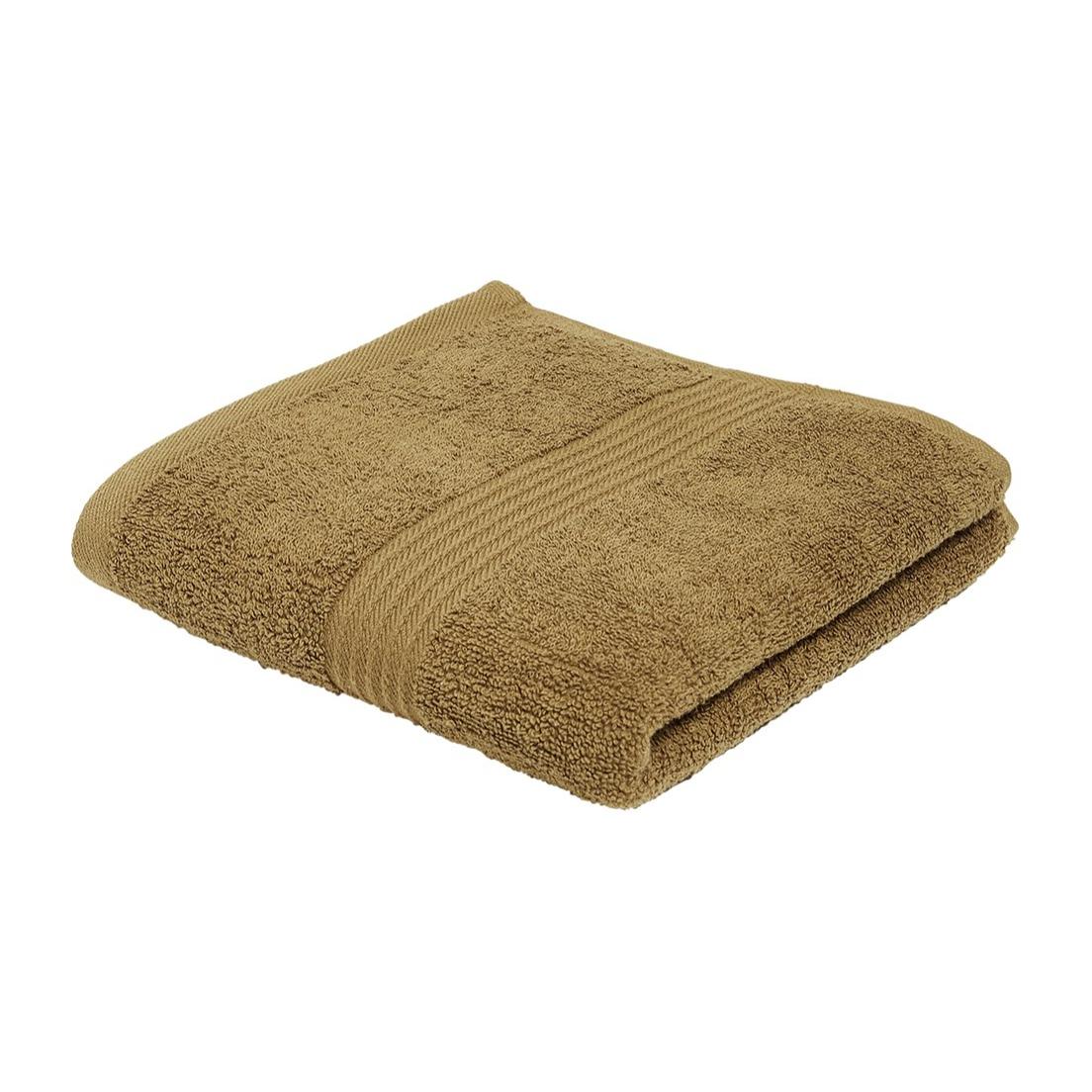 Serviette de bain uni ESSENTIAL bronze