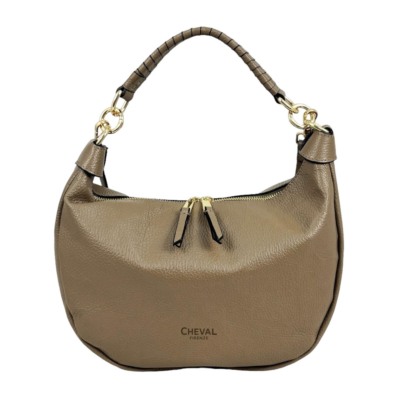 Bolso de hombro Cheval Firenze Noemi Gris Pardo