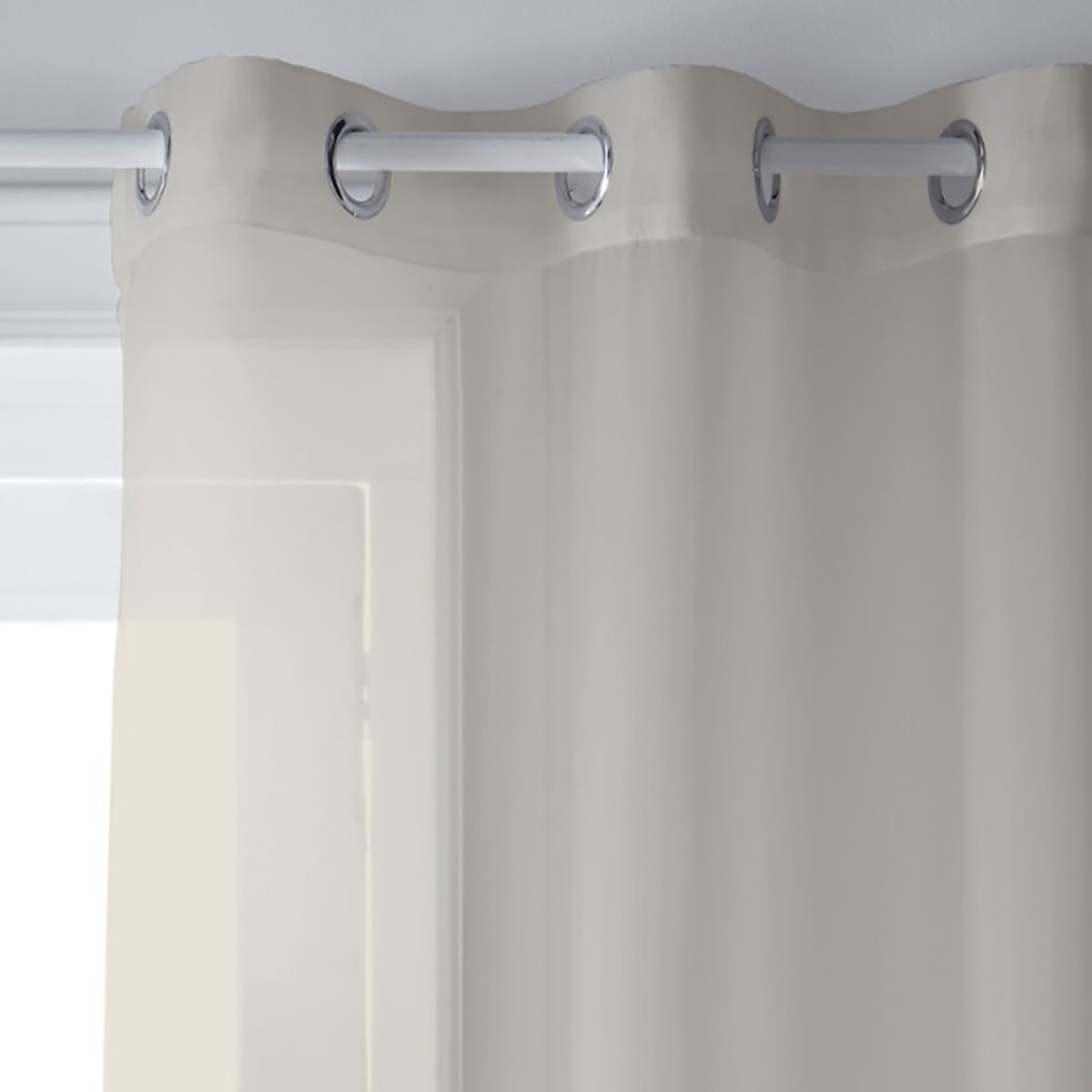 Voilage 135x240cm Ivoire