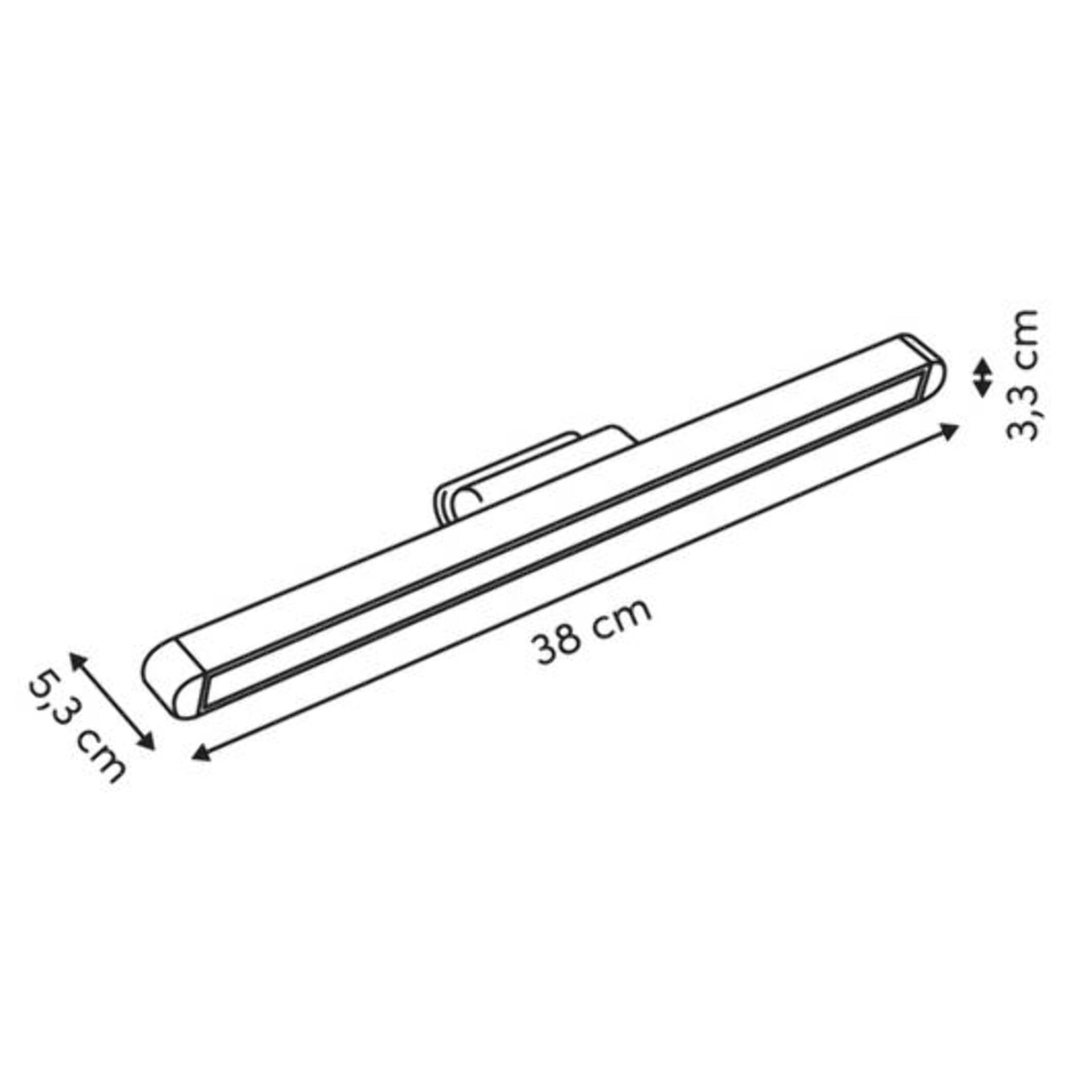 Lampe LED Amovible USB Blanc 42 cm