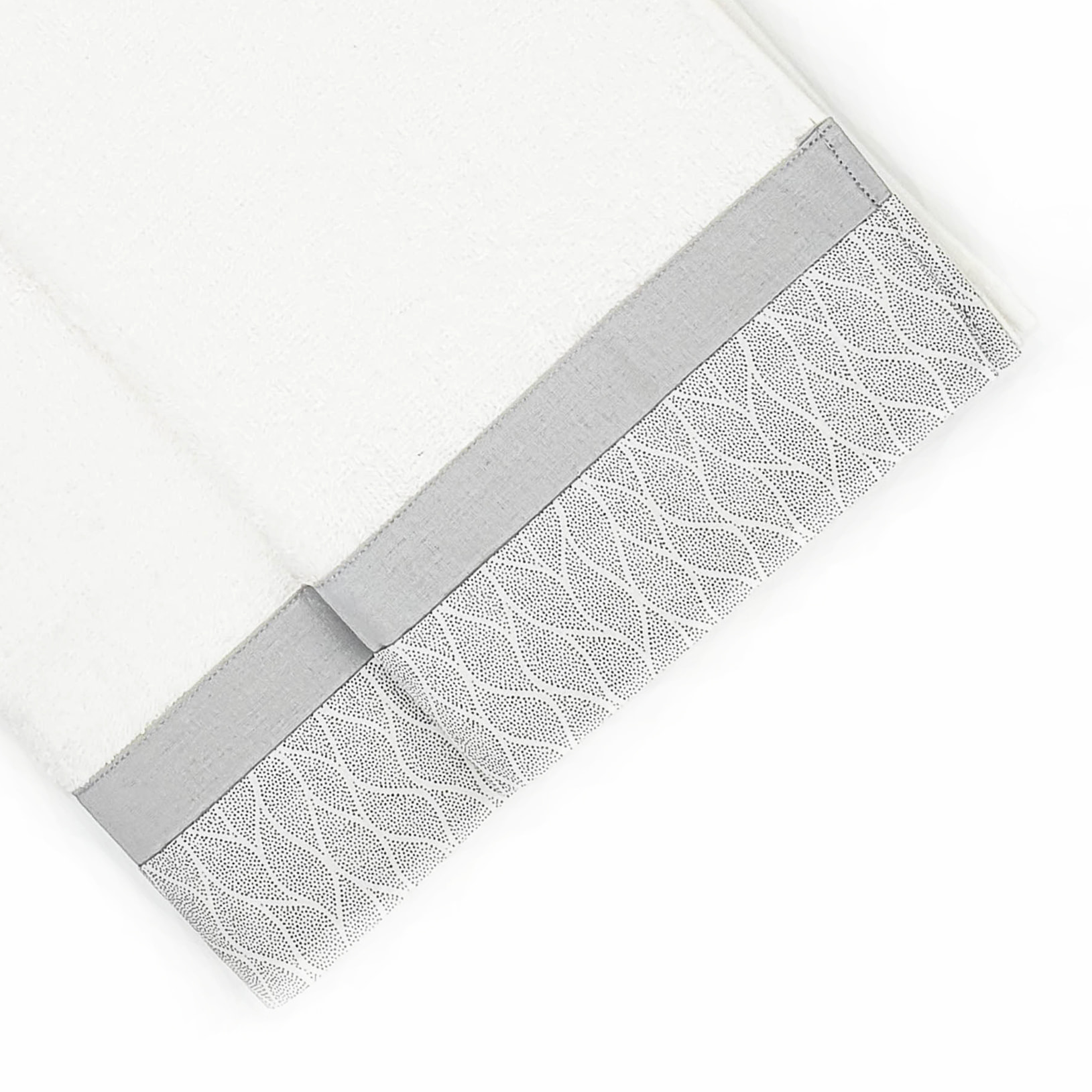 Set Spugna VENTOTENE 2 Pezzi: Viso+Ospite - Bianco - 450 gr/m² - Puro Cotone