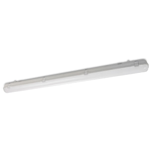 LEDS·C4 Plafon Ip65 Solid 1260Mm Led 17,5W 4000K Gris 1835Lm