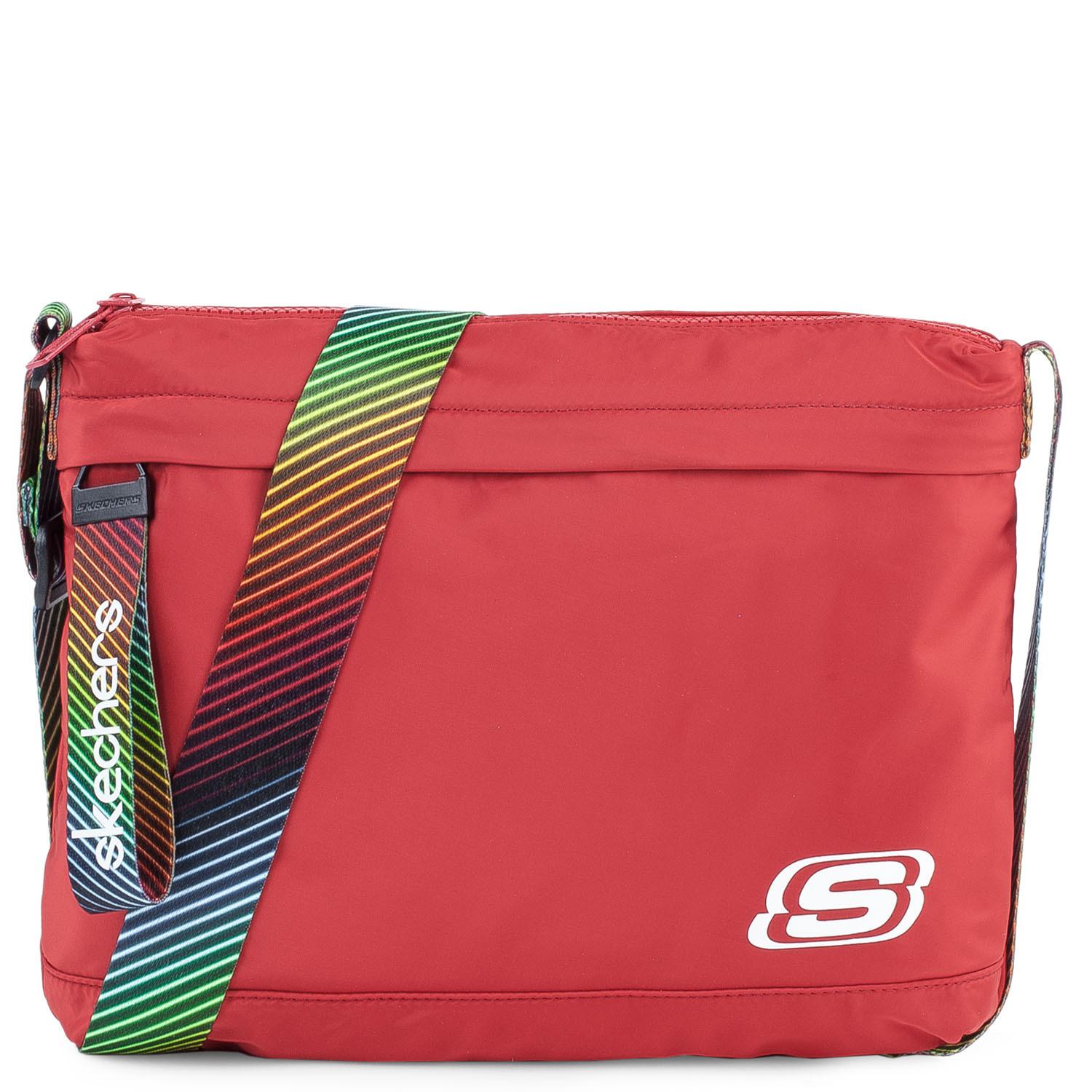 Bolso Bandolera Mujer Sint/Pu Skechers Mayah Rojo Cherry