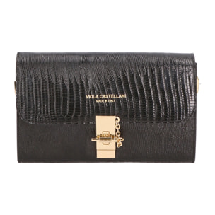 Borsa a mano da donna Made in Italy - Modello Hope - Vera pelle - 23.0 x 13.0 x 5.0 cm