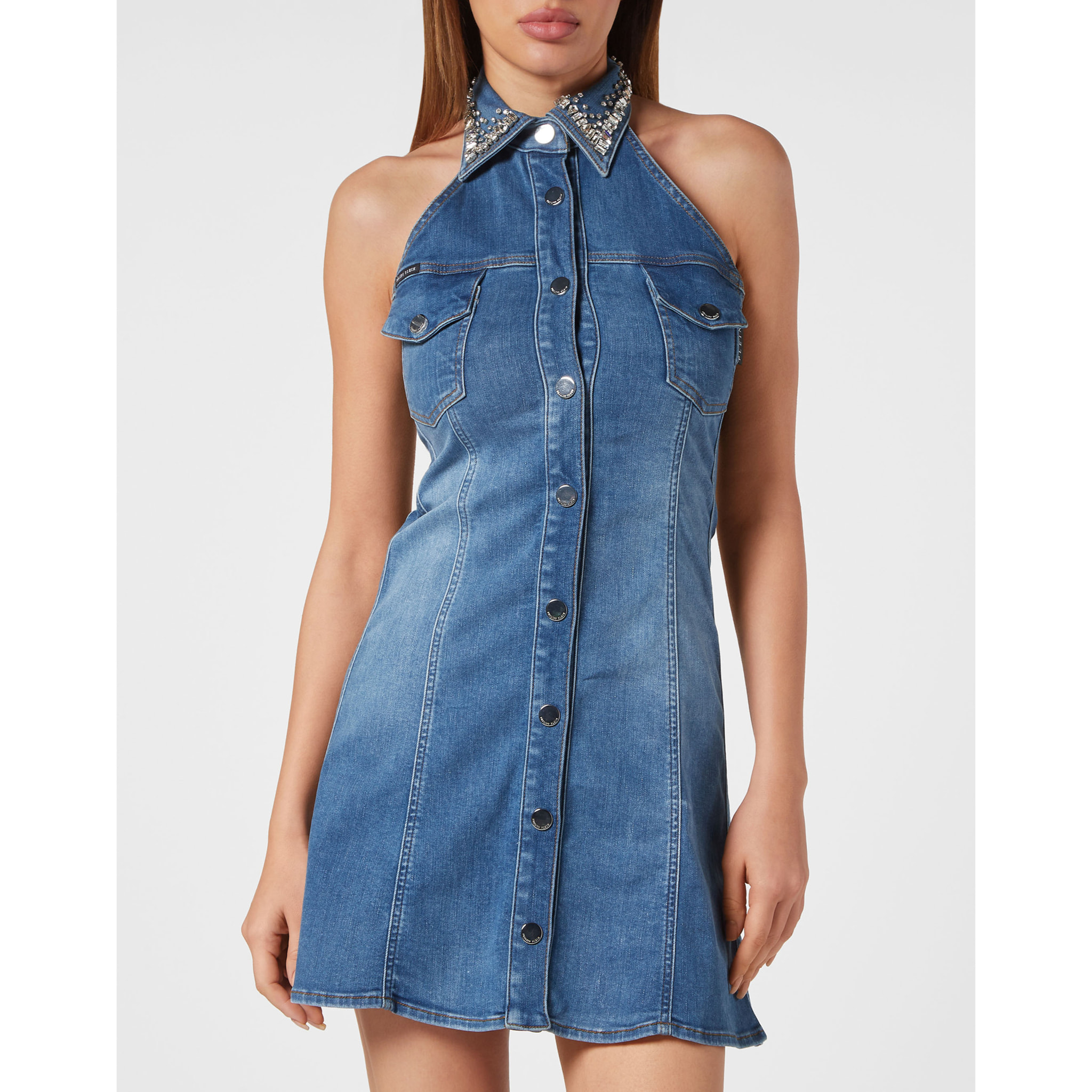 PHILIPP PLEIN Abito in denim