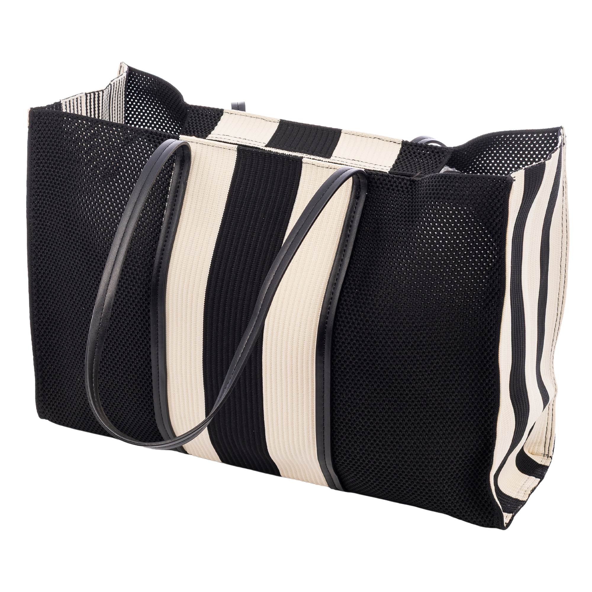 Borbore Bolso shopper Mujer. Fabricado en rafia sintética entrelazada.