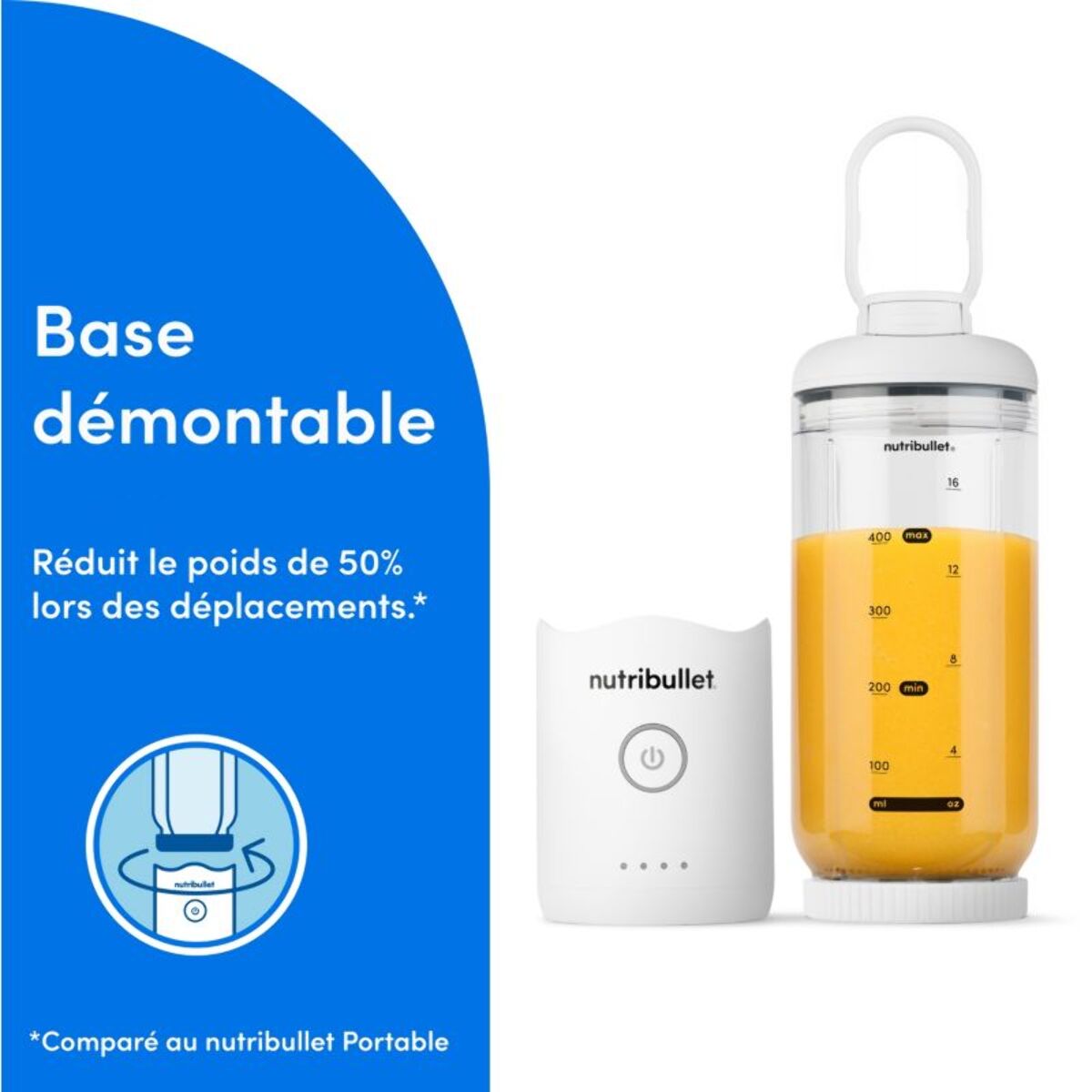 Blender NUTRIBULLET FLEX - White NBP013W