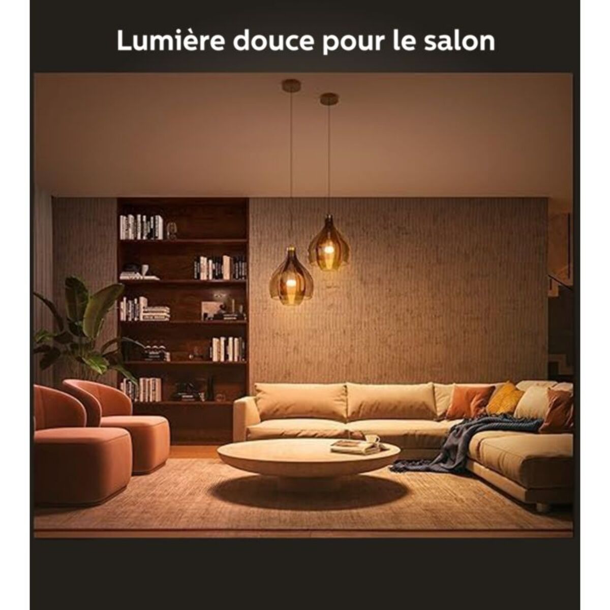 Ampoule LED connectée PHILIPS HUE E14 White Flamme