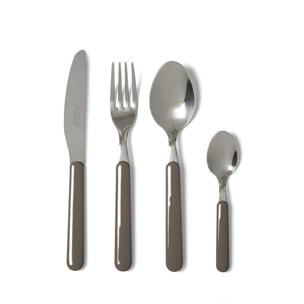 Service 24 couverts Excelsa – Fashion, Acier Gris