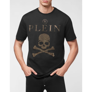 PHILIPP PLEIN T-Shirt Round Neck SKULL