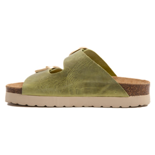 SANDALIA PLATAFORMA BILLOWY VERDE