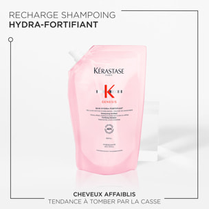 Genesis Classic - Hydra Fortifiant - Recharge Shampoing fortifiant anti-chute pour cheveux affaiblis
