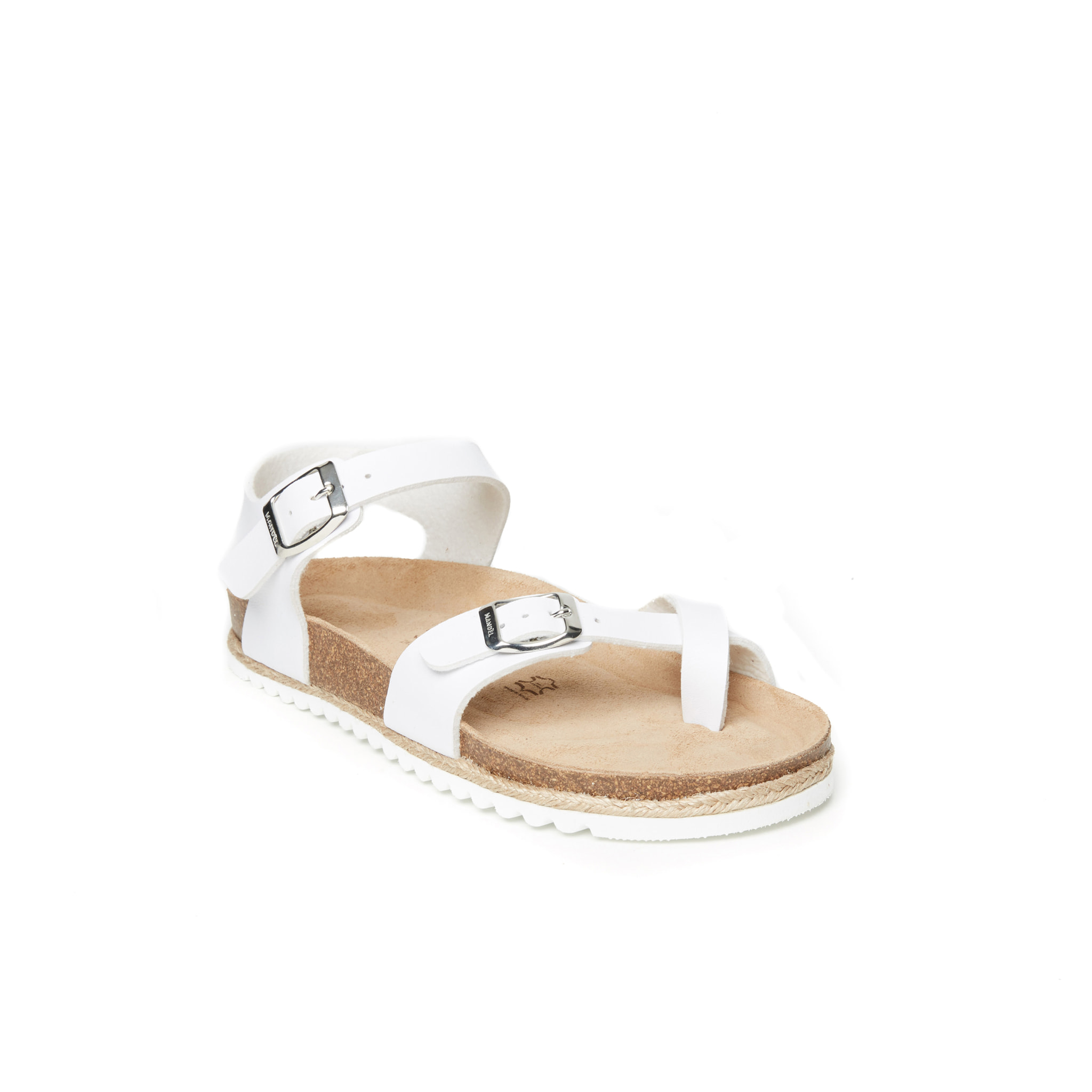 Sandalo Mandèl Bianco