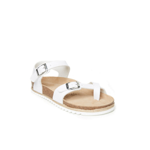 Sandalo Mandèl Bianco