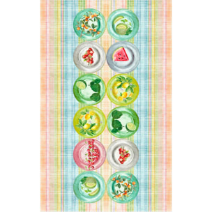 Tovaglia floreale lavabile 100% cotone PICNIC