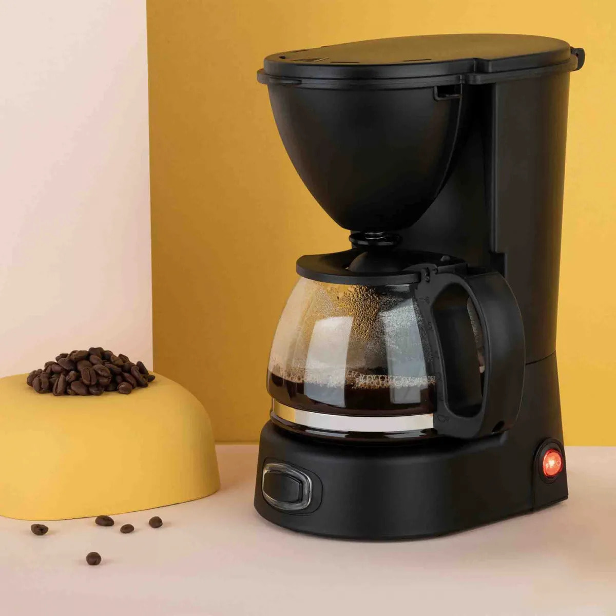 Cafetera de goteo JATA JECA1752 de 2 a 8 tazas. Con jarra de 750 ml. Filtro permanente