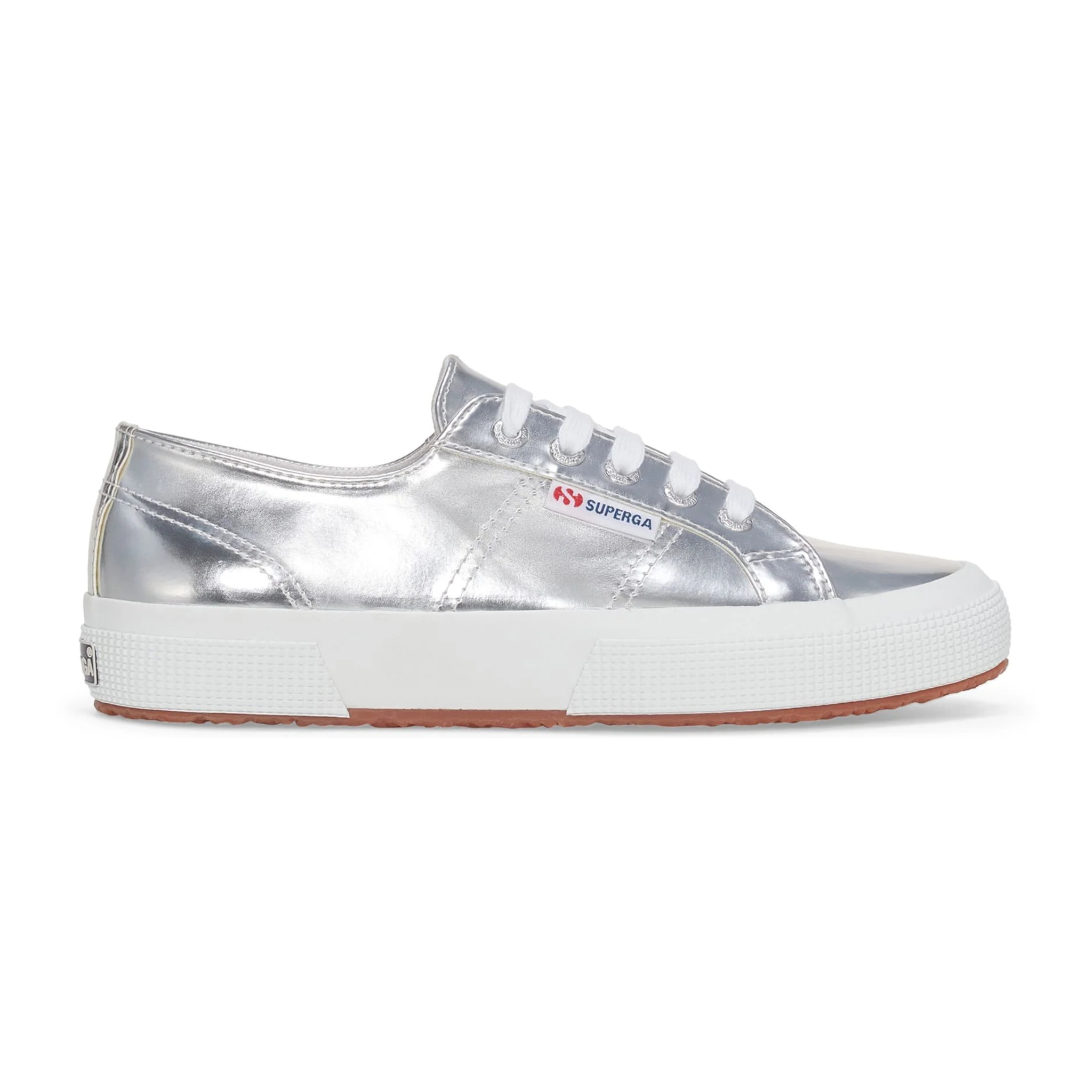 Le Superga Donna Grigio 2750 MIRROR SYNTHETIC MATERIAL