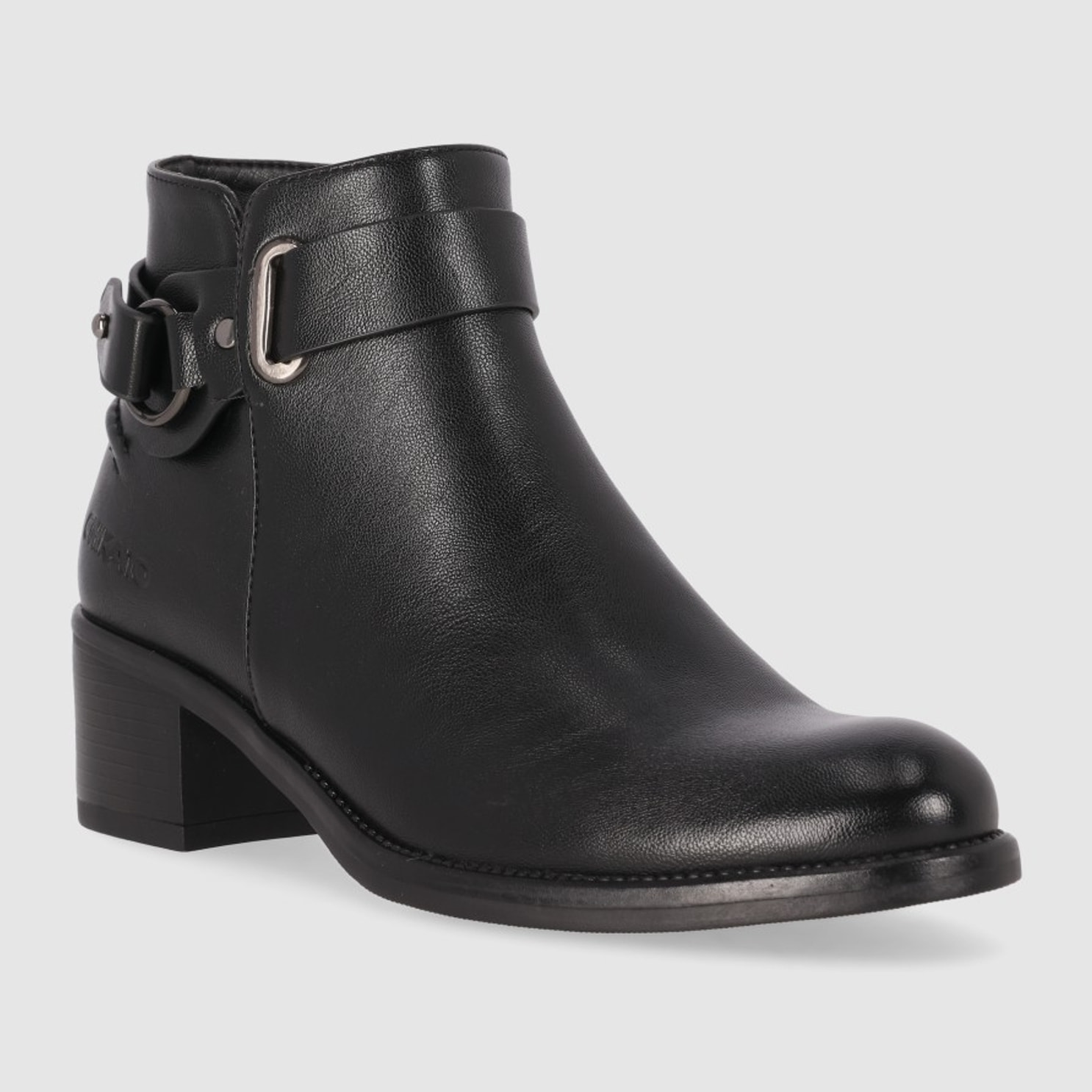 Botines - Negro - Tacón: 5 cm