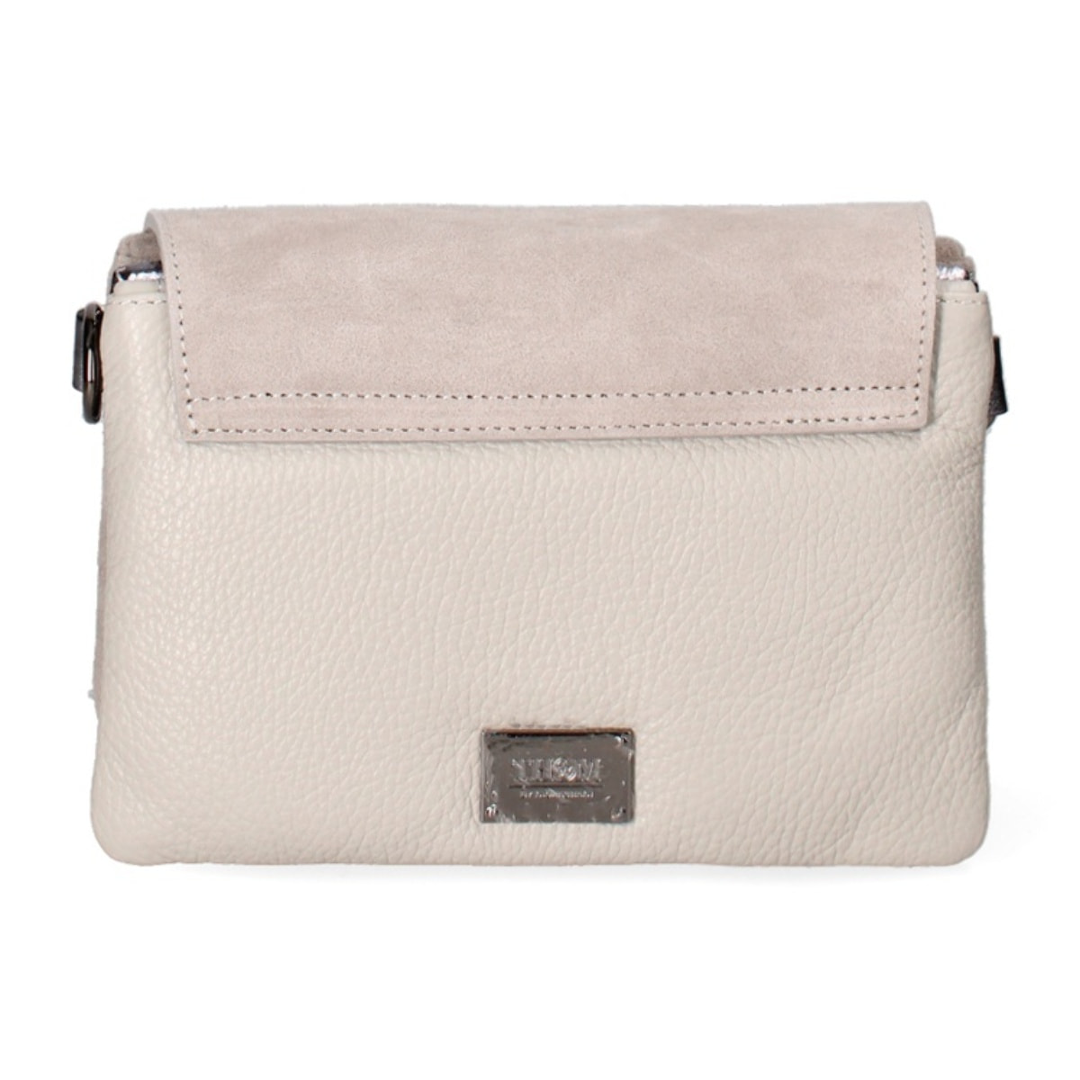 Borsa a tracolla donna - Modello Bassano - Vera pelle - 21.0 x 15.0 x 6.0 cm