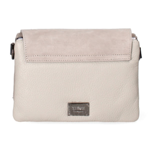 Borsa a tracolla donna - Modello Bassano - Vera pelle - 21.0 x 15.0 x 6.0 cm
