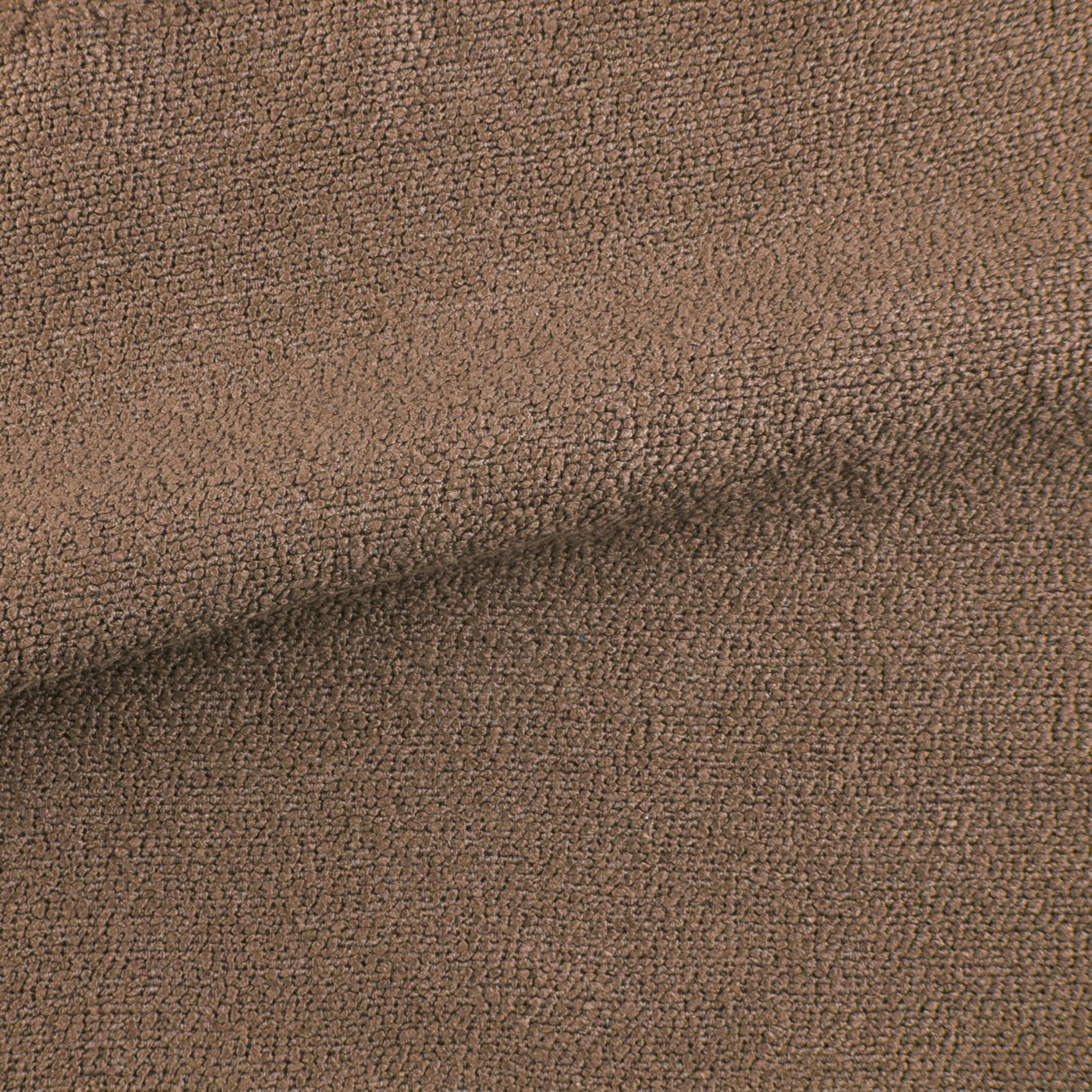 Rideau uni texturé  - Effet bouclé - Beige Chamois