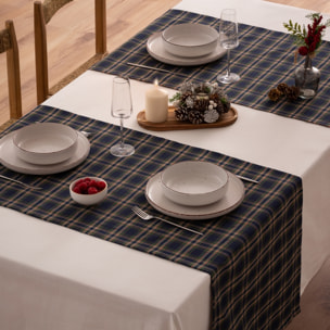 Camino de mesa NAIBI AZUL