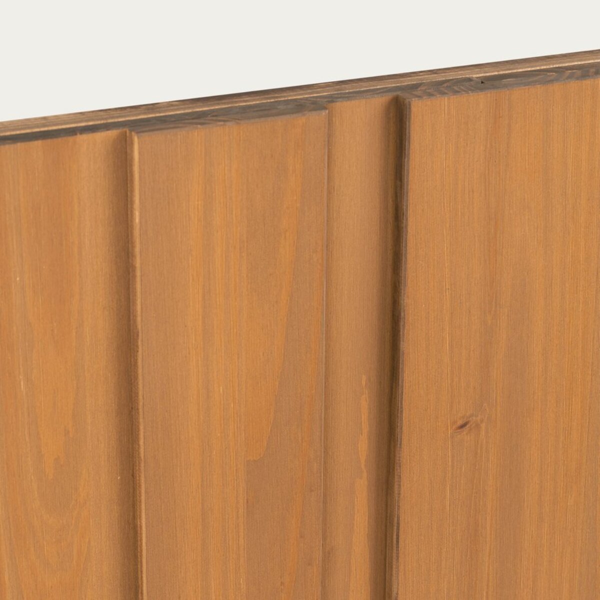 Tête de lit Sandoli -bois massif d'araucaria-couleur nogal 160 x 60 x 80 cm